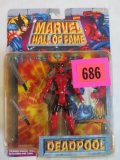 1996 Toybiz Marvel Hall of Fame Deadpool Figure MOC (1st Deadpool Toy Ever Made)
