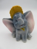 Vintage 1940's Walt Disney's Dumbo With Bonnet Porcelain Figure