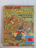 Antique 1933 Disney's Mickey Mouse Silly Symphonies Pop-Up Illustrated Book with Dust Jacket