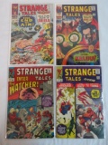 Strange Tales Silver Age Lot #133, 134, 148, 149