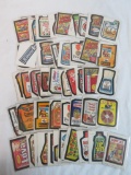 Lot (50) Asst. 1979 Topps Wacky Packages cards/ Stickers