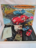 Vintage 1960's Strombecker #9950 1:32 Scale Slot Car Set