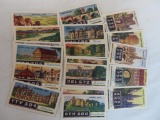 Complete Set of (25) Lambert's Car Registration Numbers Tobacco Cigarette Cards (1960 2nd Series)