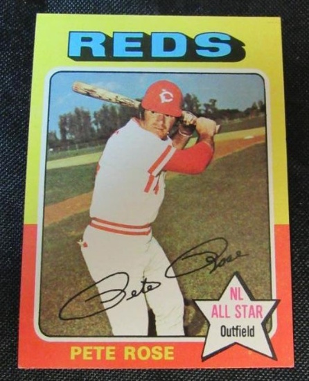 1975 Topps Mini #320 Pete Rose