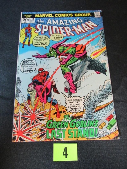 Amazing Spider-Man #122 (1973) Key Death of Green Goblin