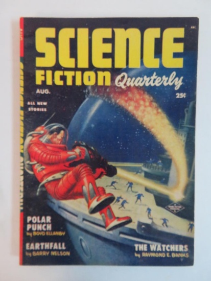 Science Fiction Quarterly Pulp Aug. 1954