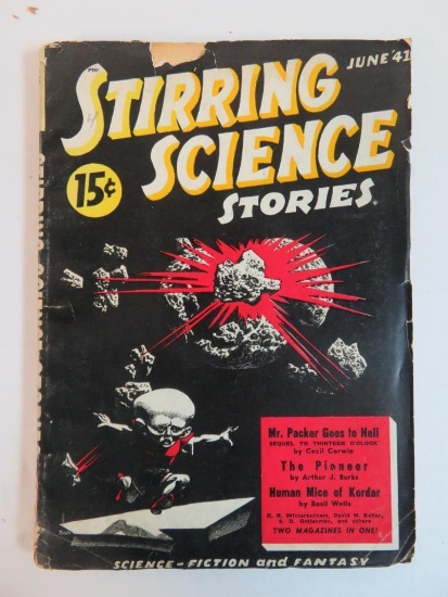 Stirring Science Stories Pulp June 1941