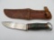 Antique 1920's Remington UMC RH32 Fixed Blade Knife with Sheath