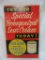 Vintage United Dairies Sour Cream Advertising Cardboard Sign, 14