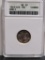 1943-S/S RPM-1 Mercury US Silver Dime 10 cents ANACS MS65