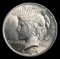 1924 Peace US Silver Dollar