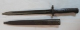 WWII German K-98 Military Bayonet with Scabbard