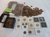 Huge Lot (approx $9.00 Face) Assorted Unsearched Wheat Pennies