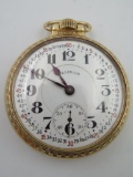 Antique Illinois 60 Hour Bunn Special 21 Jewel Pocket Watch