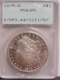 1879-S Morgan US Silver Dollar PCGS MS64PL