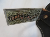 Vintage Lone Ranger Leather Holster Set