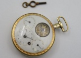 Very Rare Antique French Pocket Watch w/ French Fusee Verge Movement