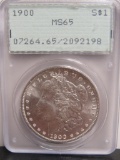1900 Morgan US Silver Dollar PCGS MS65