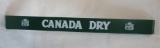 Vintage Canada Dry Metal Door Push Sign