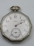Vintage Omega 15 Jewel Size 12 Pocket Watch