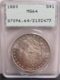 1880 Morgan US Silver Dollar PCGS MS64