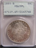 1880-S Morgan US Silver Dollar PCGS MS65PL