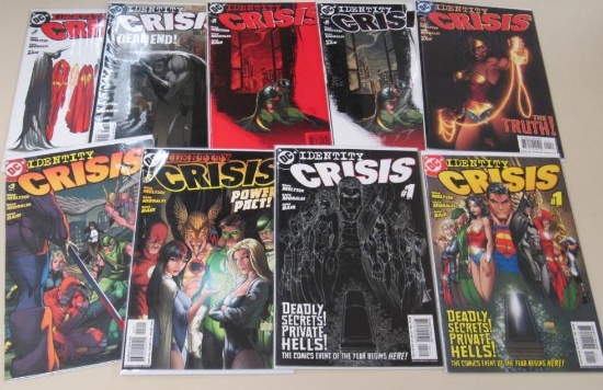 Identity Crisis (2004, DC) #1-7 Complete with Extras