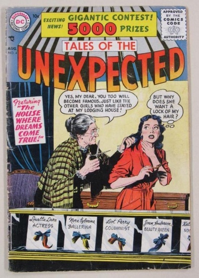 Tales of the Unexpected #4 (1956) Golden Age DC/ Early Issue
