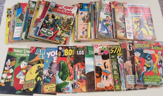 Huge Lot (50+) Silver & Golden Age Comics