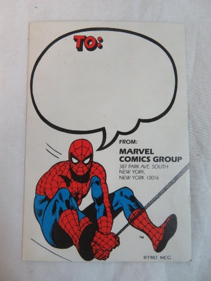 1982 Marvel Comics "Superman" Gift Tag