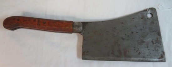Antique Wolf Sayer & Heller (Chicago / New York) #9 Large Meat Cleaver