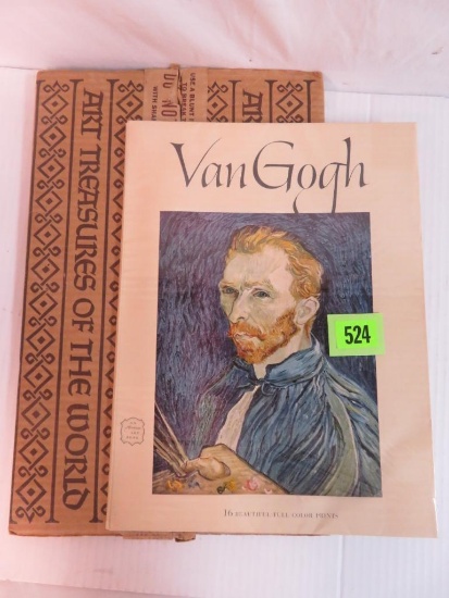 NOS 1952 Vincent Van Gogh Art Print Portfolio Book, MIB