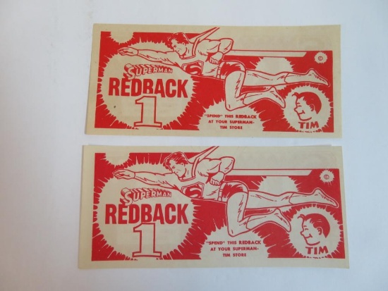 1945 Superman/Tim Redback $1.00 Notes