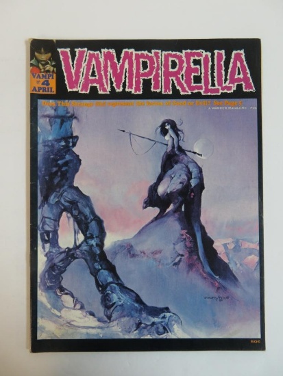 Apr. 1970 Vampirella #4 Magazine