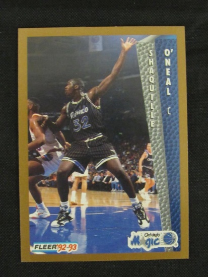 Lot (4) 1992-93 Fleer #401 Shaquille O'neal RC Rookie Cards