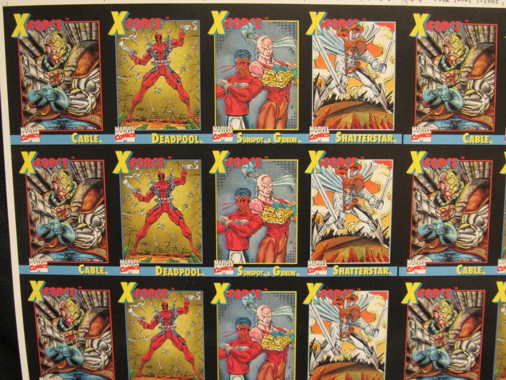 rare 1991 marvel cards Marvel masterpieces series one cards numbered rare factory Tin 1991 main image 0
