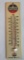 Excellent Antique Standard Oil Metal Advertising Thermometer