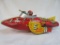 Outstanding Antique Marx Tin Wind Up Flash Gordon Rocket Fighter