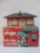 Vintage 1950's Marx Tin Litho Girard Whistling Train Station