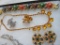 Case Lot of Vintage Costume Jewelry Includes Necklaces, Earrings, & Bracelets