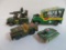 Lot (4) Vintage Tin Friction (Japan) Military Tin Litho Vehicles