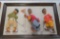 Original 1950's-60's 3-Dimensional Golfer Wood Carvings by Walt Disney Animator Duff Tweed, Framed