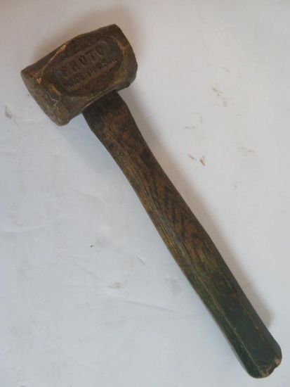 Antique Proto #1430 Brass Hammer