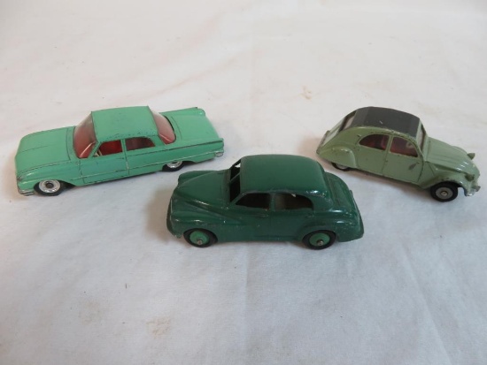 Lot (3) Vintage Dinky Toys Cars as Shown