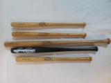 Lot of (5) Louisville Slugger Mini Bats