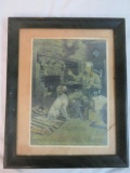 Vintage Framed Remington Firearms and Ammunition Print