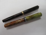 Lot of (2) Vintage Waterman Lever Filled Fountain Pens