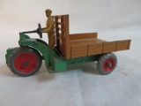 Vintage Dinky Toys Motocart Flatbed Truck w/ Driver