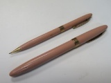 Vintage Sheaffer Snorkel Fountain Pen and Mechanical Pencil Set (14K Gold Nib)