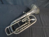 Antique Conn Baritone or Marching Trombone with Original Mouth Piece